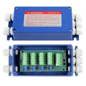 4 Way weighing sensor Load Cell Summing Junction Box Plastic Enclosure for