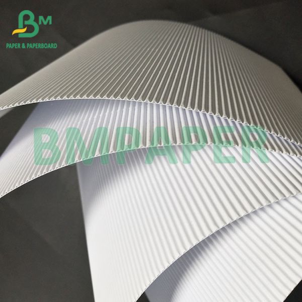 120g White Double Layer Single Side F Pit Corrugated Board Gift Box Packaging