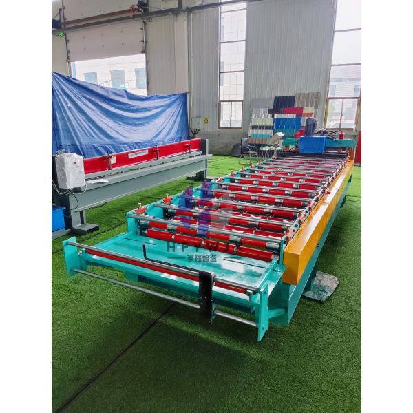 Automatic 1040 Trapezoidal Sheet Roll Forming Machine High Speed 10-15M/Min
