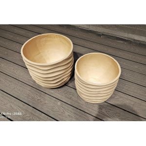 Charcoal Oven / Warmer Camping Burners Heater / Barbecue Fiber Clay Planter With