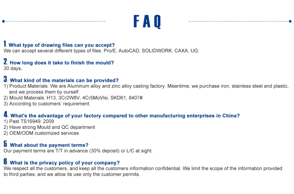 Vehicle Custom Casting Parts Mechanical Auto Diecasting Processing