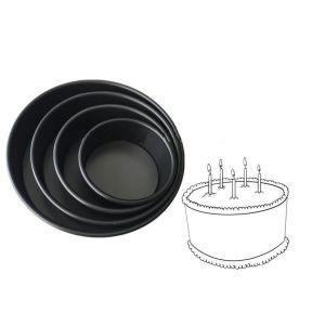 RK Bakeware China Foodservice NSF Commercial 4 Inch Nonstick Round Cheese Cake