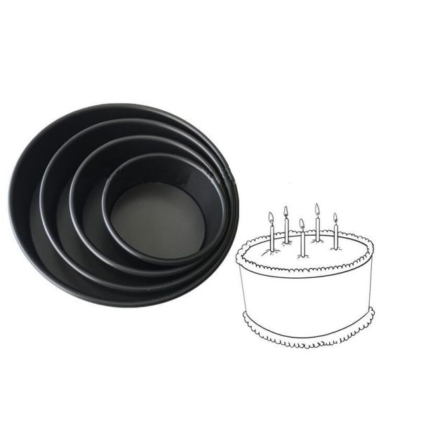 RK Bakeware China Foodservice NSF Commercial 4 Inch Nonstick Round Cheese Cake