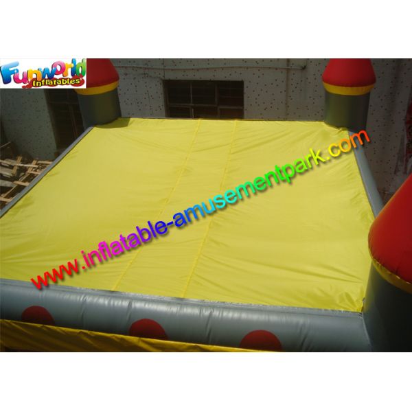 Garden Inflatable Jumping House , PVC Vinyl Bouncy Castles With Sun Cover
