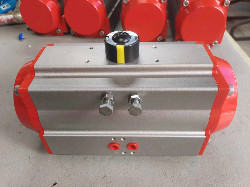 at052 attuatore pneumatico rack and pinion pneumatic rotary actuator double
