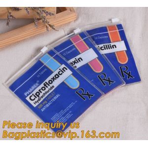 A5 Size Clear Plastic PVC Document File Bag With Zip Lock,China Factory