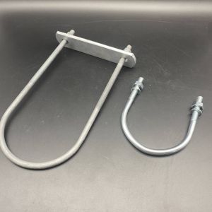 HDG U Bolt Custom All Sizes U Shaped Bolt with Plate