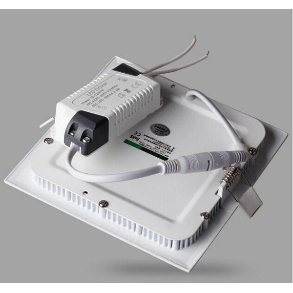 New Design 3W/ 6W / 9W / 12W / 15W/ 18W LED Square Panel Light Aluminum Alloy