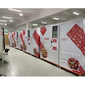 3800W Fresh Baked Pizza Vending Machine With Microwave CE Certification