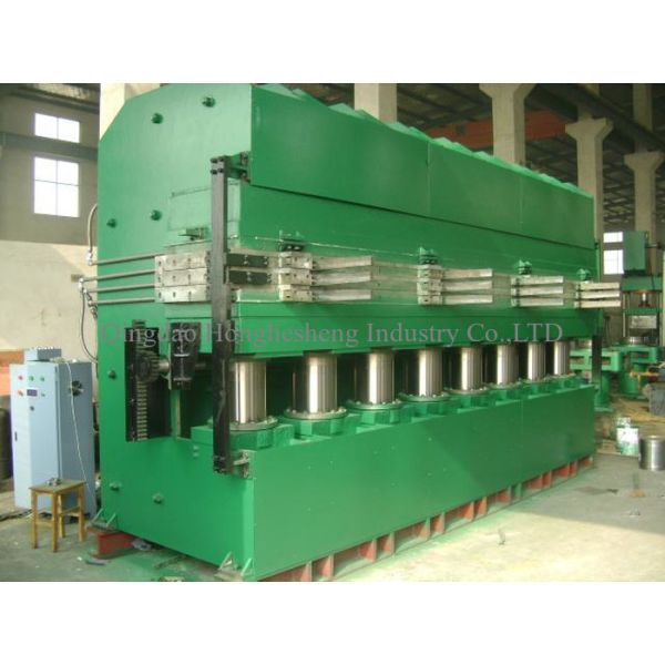 C Tyre Tire Tread Rubber Plate Vulcanizing Press Machine 200 Ton 1000*1000mm