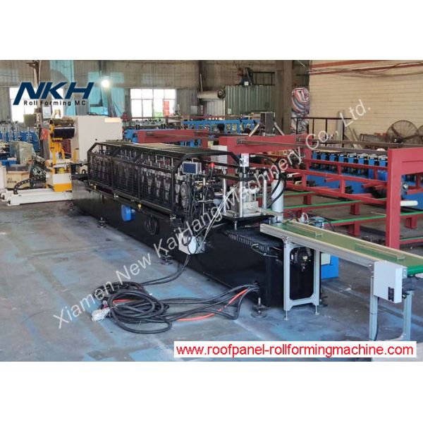 C68 Roll Forming Machine with Non Stop Punching, Printing&Cutting Connection