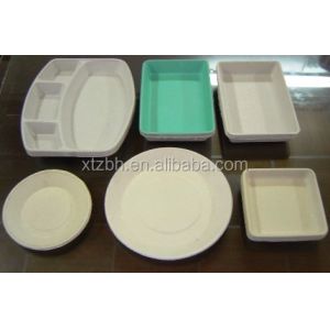 Disposable Pulp Plate Making Machine 380v Tableware Use Food Packaging