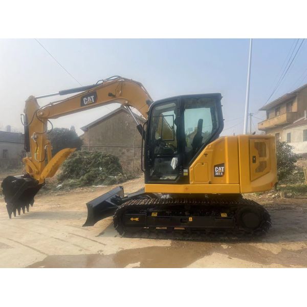 7.5Ton Caterpillar 307.5 Mini Used CAT Excavators Equipment Diggers
