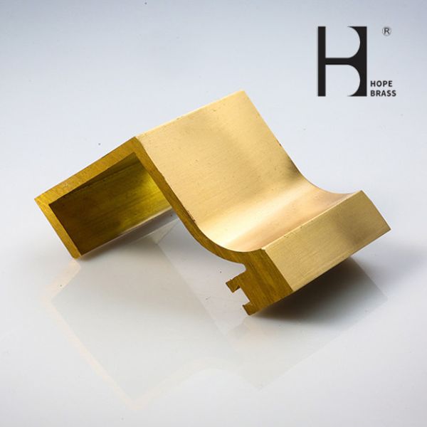 C38500 Metal Alloy Copper Brass Extrusions Sections Brass Extruding Profiles Copper Alloy Profiles 5~180mm OEM ODM