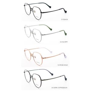 Weightless Beta Titanium Alloy Glasses Frame For Collocation