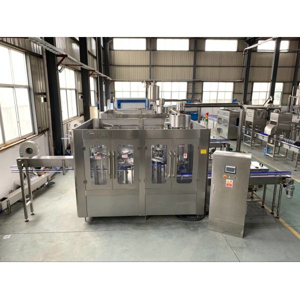6000BPH SS304 500ml pET Soda Carbonated Drink Filling Machine