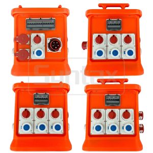 Syntax MK2N 5P 63A Portable Distribution Box PE Material With 16Amp Mechanical