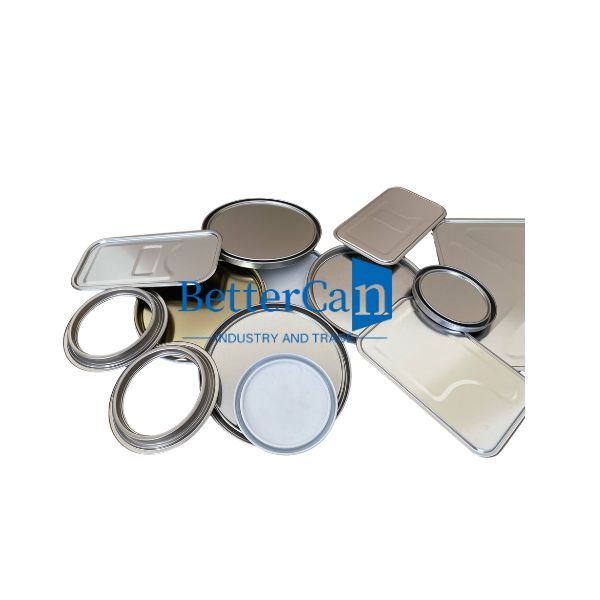 1liter Rectangular Bottom Tin Components 1L Tin Cover Accessories High Speed