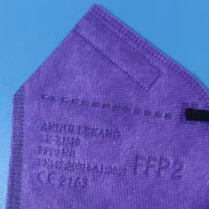 Valveless Lug FFP2 Particle Filtering Half Mask Foldable Pollen Dust Mask OEM