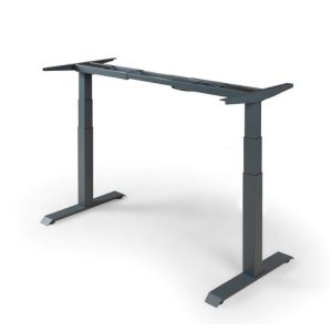 Adjustable Single DC Motor Sit Stand Desk for Home Office Electronic Metal