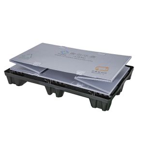 Customizable foldable logistics auto parts foldable plastic pallet box for