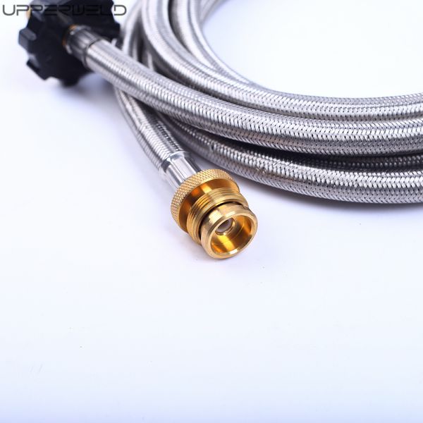 Customized Logo Availabled Stainless Braided Propane Hose Adapter for Welding Torch