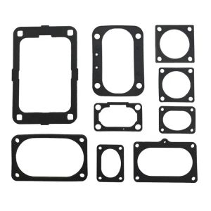 Customized Silicone Rubber Square Flat Gasket With Perforated Edges