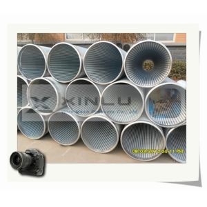 30 - 3000 Micron Filter Wedge Wire Screen Pipe V Wire Galvanized Carbon Steel