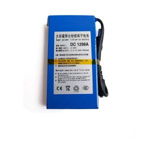 KC MSDS 9800mAh 12V Lipo Battery Pack for Backup power