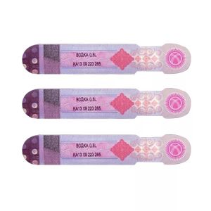 Customized Anti Counterfeiting Hologram Stickers Printing Tamper Evident