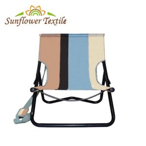 China Portable Folding Beach Chairs Oxford Steel 48cm Sea Low Camping on sale