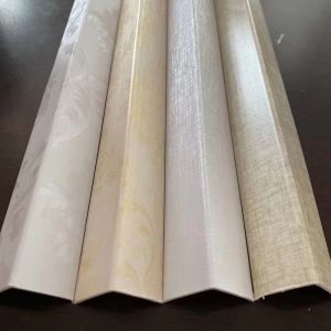 Length 3m 4m 5.4m WPC Square Corner Products Embossing