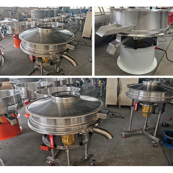 High Frequency Stainless Steel Industrial Sifter Vibrating Screen Sieve For Paint