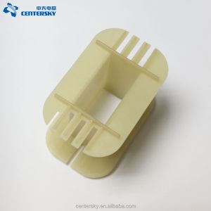One Direction EI Plastic Bobbin For Transformer Double Line Errite Core Bobbin