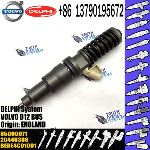 New diesel fuel unit Injector BEBE4C01101 3803654 85000071 for VOL D9 D12 diesel engine Truck fuel injector nozzle 204