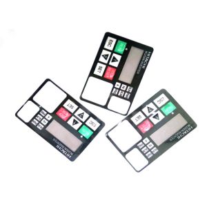 PET Embossed Tactile Membrane Keyboard For Electronic Equipment Dustproof