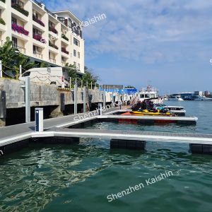 Buy cheap Aluminum Alloy Dock Marina Float Floating Pontoon Marine Floating Docks from wholesalers