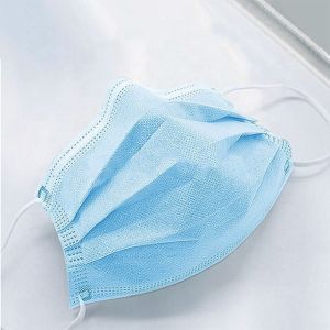 Disposable Earloop Face Mask , Meltblown Nonwoven Fabric Face Mask
