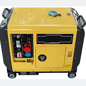 130Kg Diesel Engine Silent Generator Set 720×492×655mm