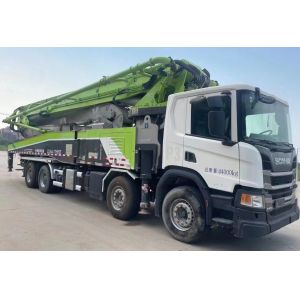 China 2019 Zoomlion 56m Concrete Pump Truck Cylinder Type Pump for Construction Machine on sale