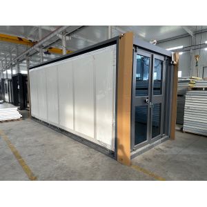 20FT Expandable Container Easy Install Fireproof Waterproof Wall Panel Prefab