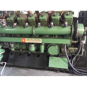 CE Certified Shengdong 600kw Natural Gas Generator for Kz Customized Request