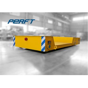 Customized Self Propelled Rail Transfer Cart For Workshop Material Transportatio