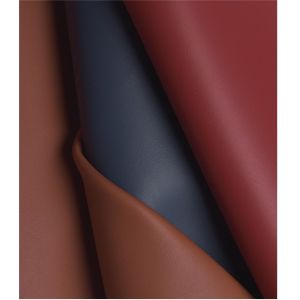1.4mm Silicone Leather Fabric Eco Friendly Table Mat Double Sided Leather