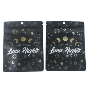 Hot Stamping Mylar Weed Packaging Moistureproof Customized Shape Fda