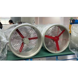 Wall Mounted 500mm Diameter Explosion Proof Axial Fan For Petroleum Gas