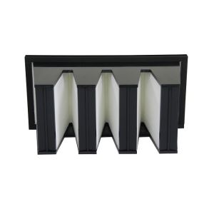 Wholesale Glass Fiber Media V Bank 4V Filter In High Temperature Humidity Situation EVA Gasket from china suppliers