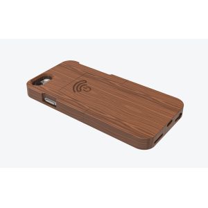 Wireless Wood Apple Charging Case For IPhone 6P/7P With Lightning Connector