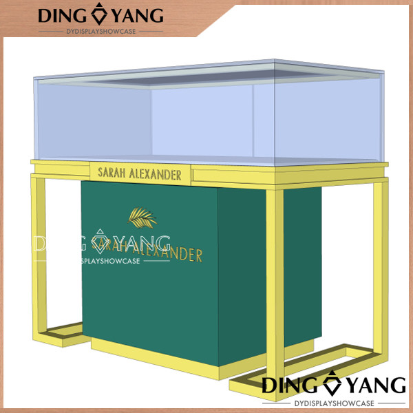 Lockable 1200X550X950M Jewelry Showcase Display