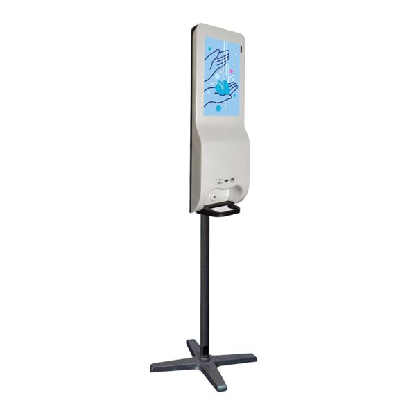 Temperature Detector Screen 21" Face Recognition Reader Attendance Scanner with